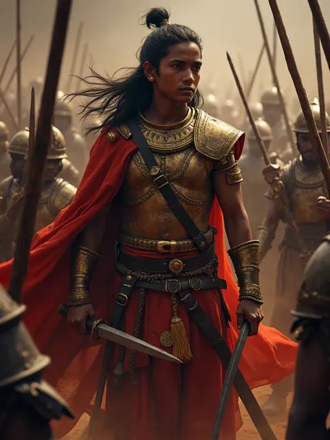 Abhimanyu — Epics of Bharat card