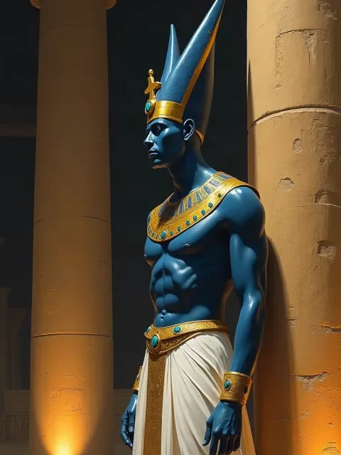amun — Egyptian card