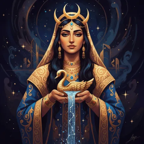 Anahita — Persian & Arabian card