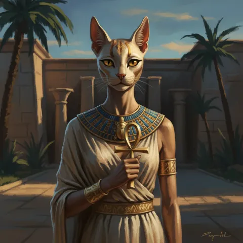 Bastet — Egyptian card