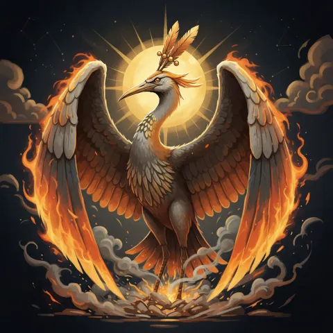 Bennu — Egyptian card