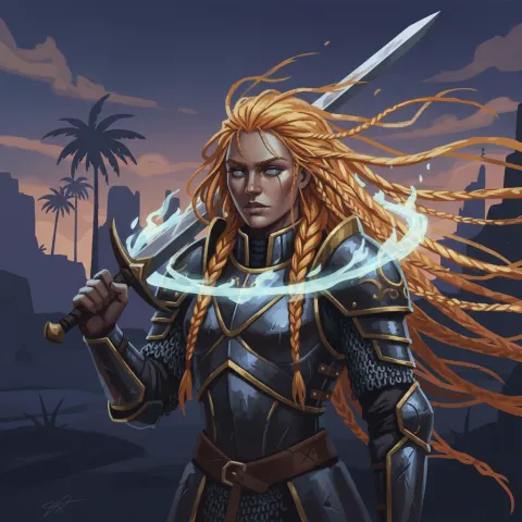 Brynhildr — Norse card