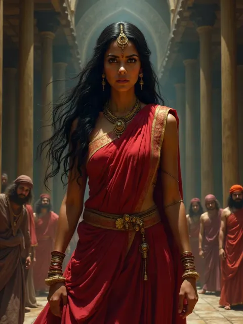 Draupadi — Epics of Bharat card