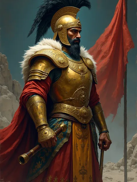 Faramarz — Persian & Arabian card