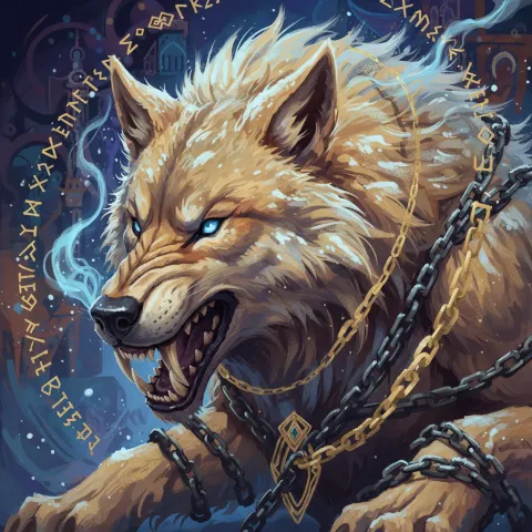Fenrir — Norse card