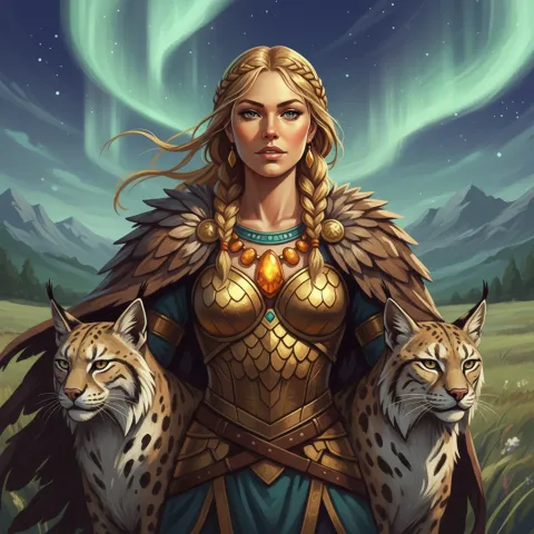 Freyja — Norse card