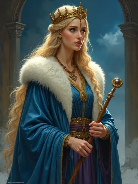 Frigg — Norse card