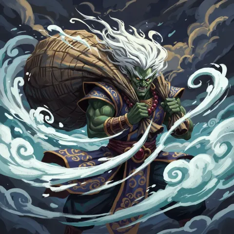 Fujin — Japanese card