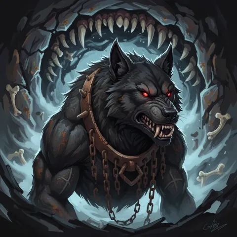 Garm — Norse card