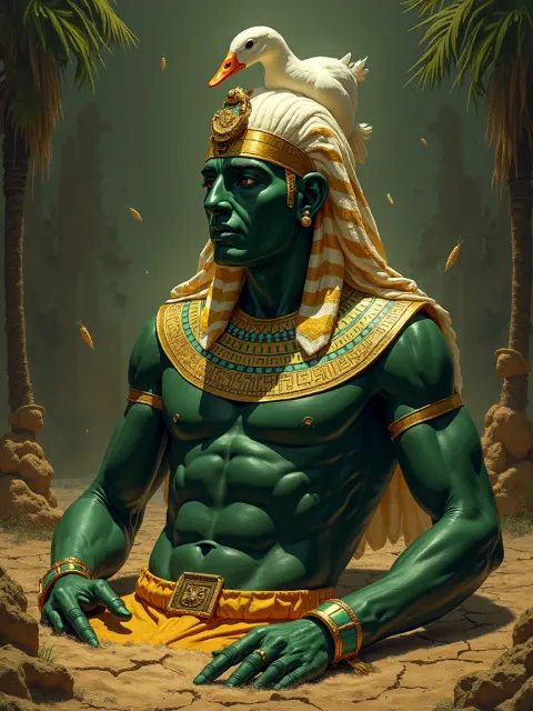 Geb — Egyptian card