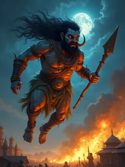 Ghatotkacha — Epics of Bharat card