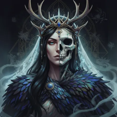 Hela — Norse card