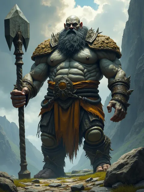Hrungnir — Norse card