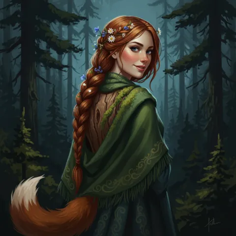 Huldra — Norse card
