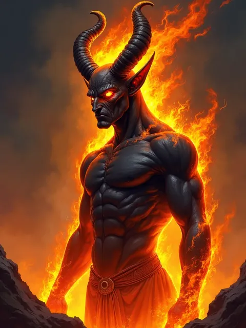 Ifrit — Persian & Arabian card