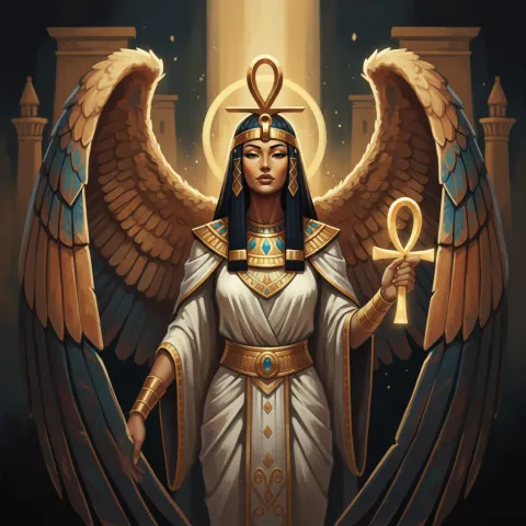 Isis — Egyptian card