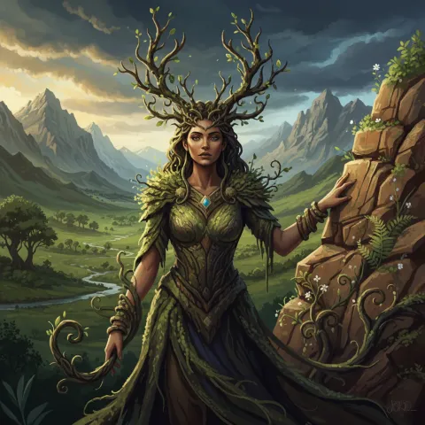 Jörd — Norse card