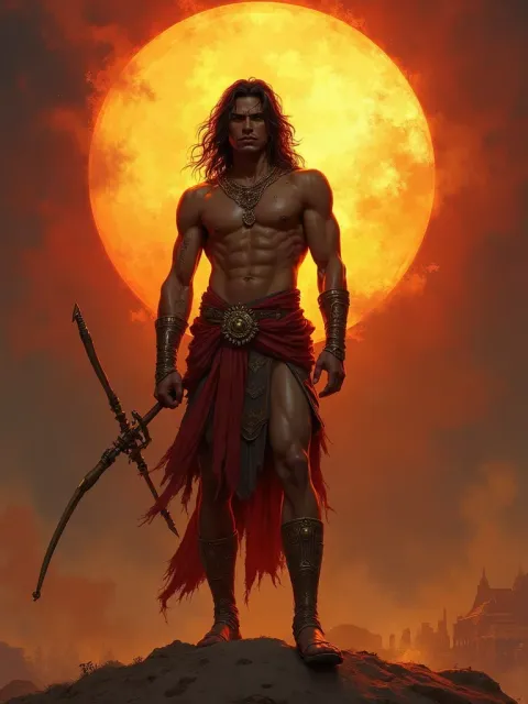 Karna — Epics of Bharat card