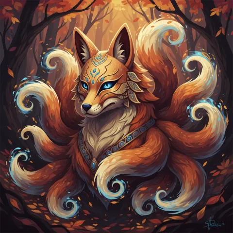 Kitsune — Japanese card