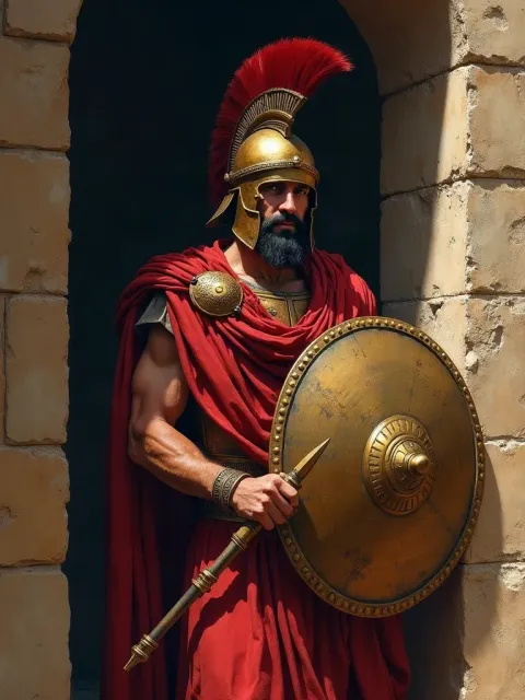 leonidas — Greek card