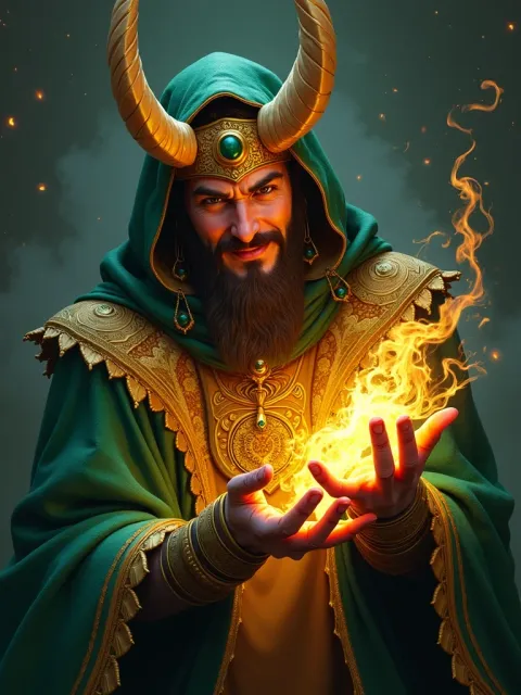 Loki — Norse card