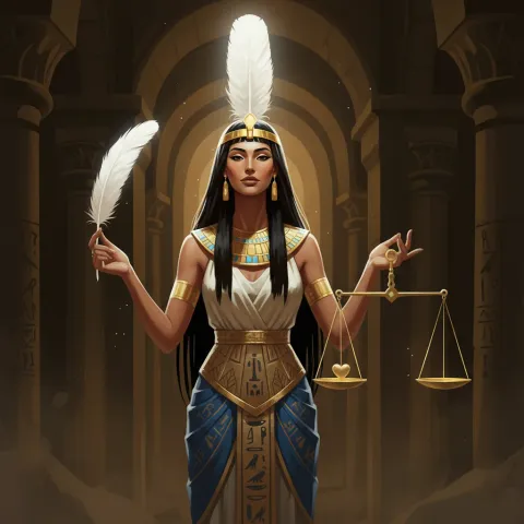 Ma'at — Egyptian card