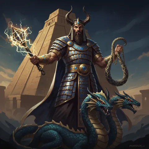 Marduk — Persian & Arabian card