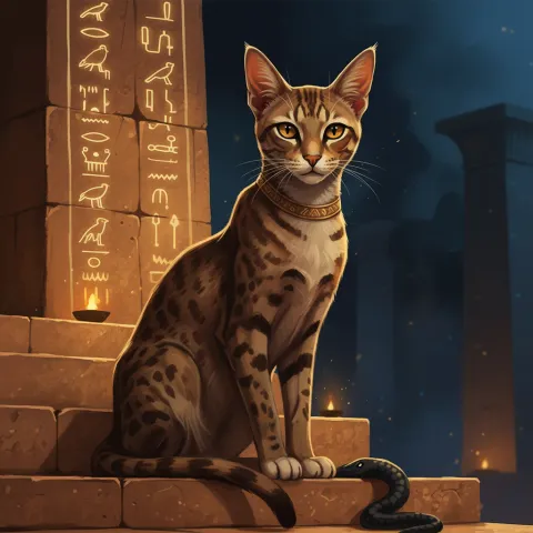 Mau — Egyptian card