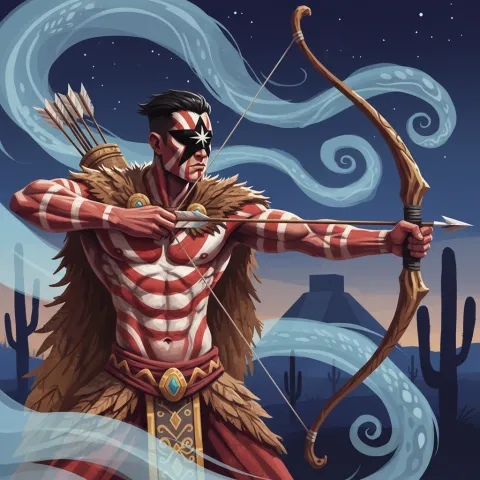 Mixcoatl — Aztec card