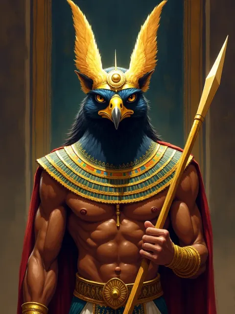 Montu — Egyptian card