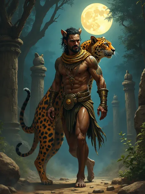 Nahual — Aztec card
