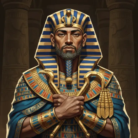 Pharaoh — Egyptian card