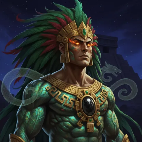 Quetzalcoatl — Aztec card