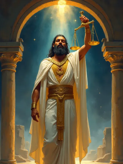 Rashnu — Persian & Arabian card