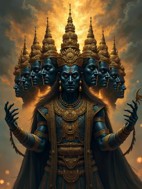 Ravana — Epics of Bharat card