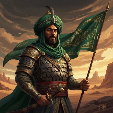 Saladin — Persian & Arabian card