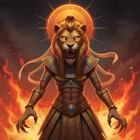 Sekhmet — Egyptian card