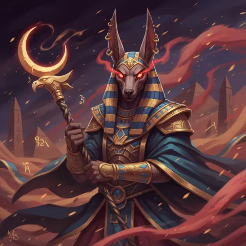 Set — Egyptian card