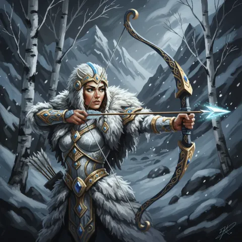 Skadi — Norse card