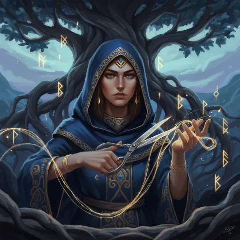 Skuld — Norse card