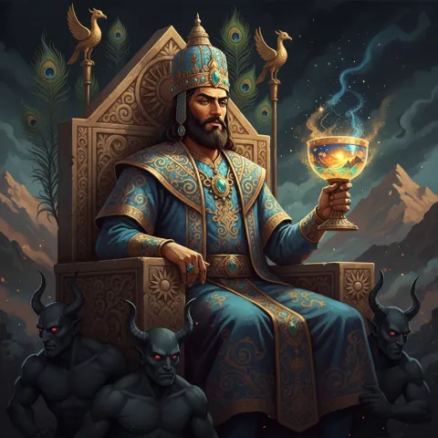 Jamshid — Persian & Arabian card