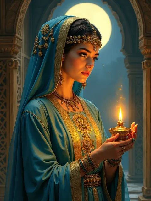 Tahmineh — Persian & Arabian card