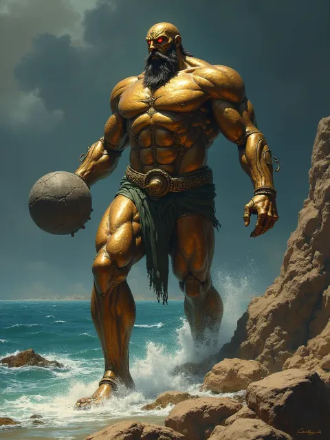 Talos — Greek card