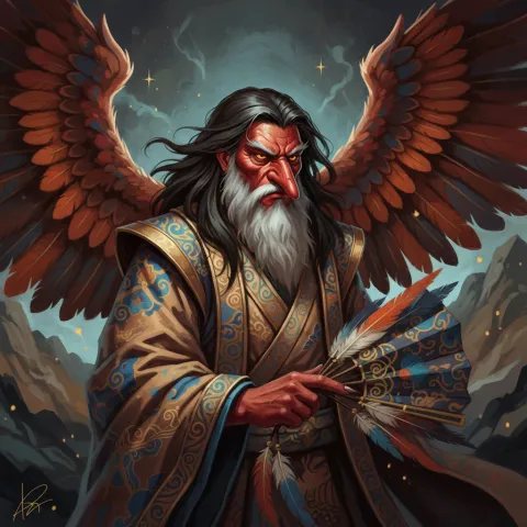 Tengu — Japanese card