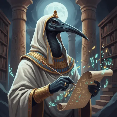 Thoth — Egyptian card