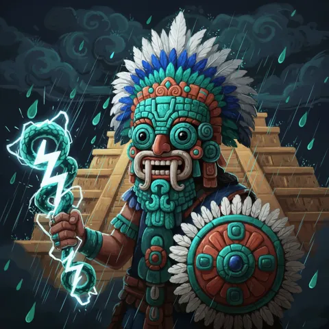 Tlaloc — Aztec card