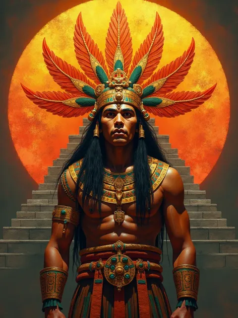 Tonatiuh — Aztec card
