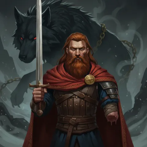 Tyr — Norse card