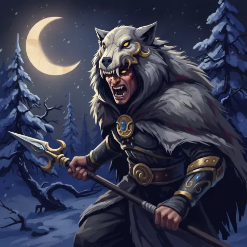 Ulfhednar — Norse card