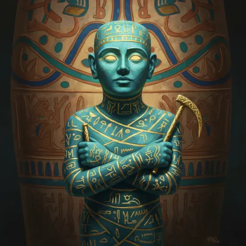 Ushabti — Egyptian card